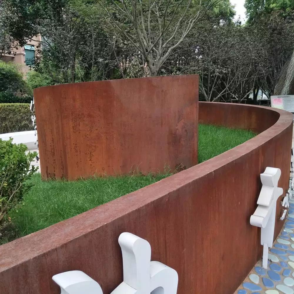 凌源耐候钢板花园围边