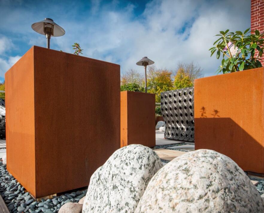 凌源锈钢板花箱