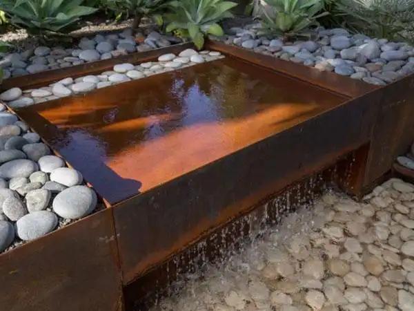 凌源耐候钢水景